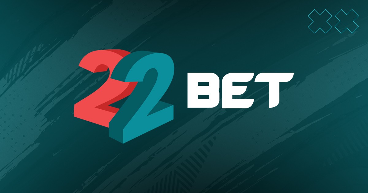 22Bet Casino logo with slots and sportsbook